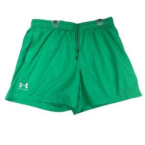 Under Armour Men's Icon Volley Shorts‎ Green Extra Large XL $40 MSRP Running